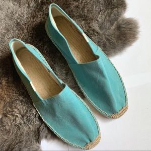 Light Blue Flats | Soludos